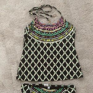 Trina Turk tankini. Size 6.